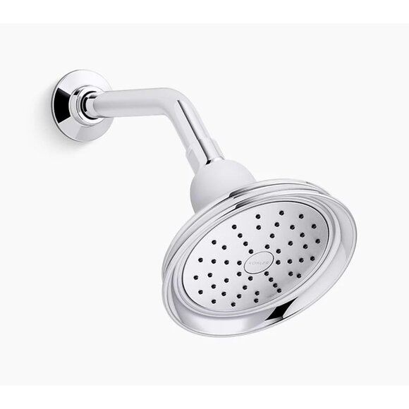 KOHLER Bancroft Single-Function Showerhead With Katalyst Spray Polished Chrome 1 - Picture 1 of 5